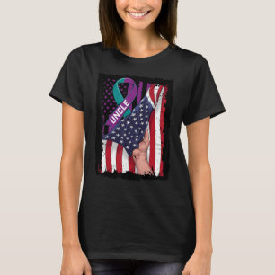 In Memory of my Uncle Suicide Awareness American F T-Shirt