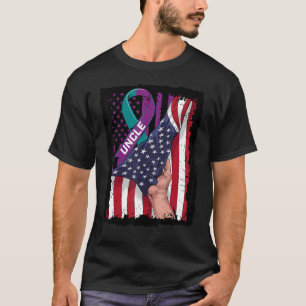 In Memory of my Uncle Suicide Awareness American F T-Shirt