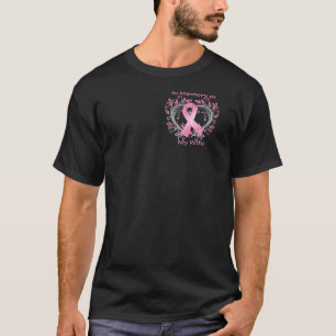 In Memory Of My Wife Breast Cancer Heart T-Shirt