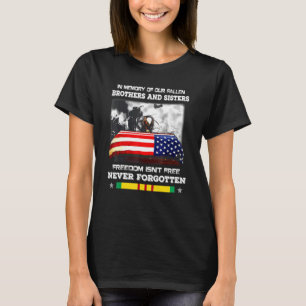 In Memory Of Our Fallen Brothers And Sisters Freed T-Shirt