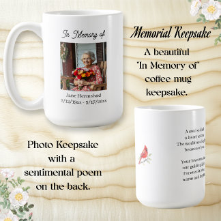 In Memory of | Photo Keepsake Gift Coffee Mug