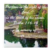 In Memory of Psalm 116:15