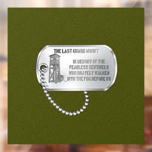 In Memory of Tower Rats Window Cling