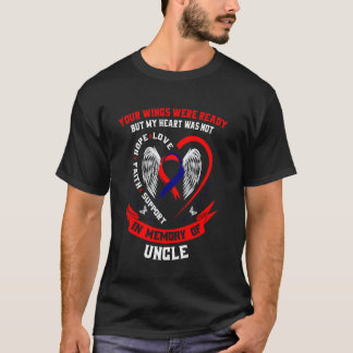 In Memory of Uncle CHD Awareness Products Heart Di T-Shirt