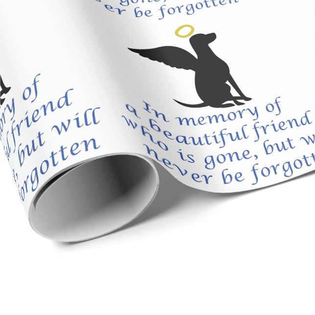 In Memory Of Wrapping Paper (Roll Corner)