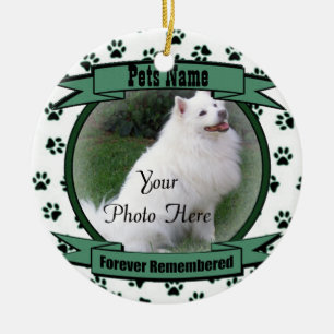 In Memory of Your Pet Forever Remembered Ornament