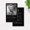 In Memory Photo Funeral Memorial Prayer Cards