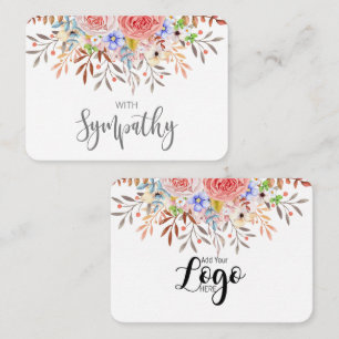 In Memory Sympathy Memorial Angel keepsake gift Business Card