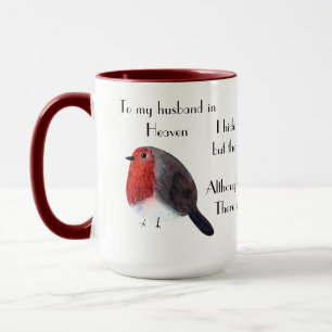 In Memory to Husband/Wife/Sister/Brother in Heaven Mug