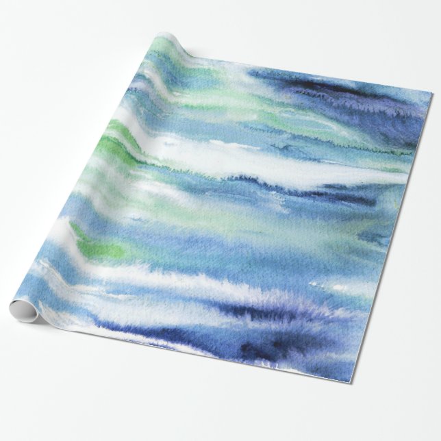 'In Motion 3' Wrapping Paper (Unrolled)