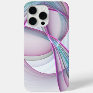 In Motion, Modern Abstract Colourful Fractal Art iPhone 15 Pro Max Case