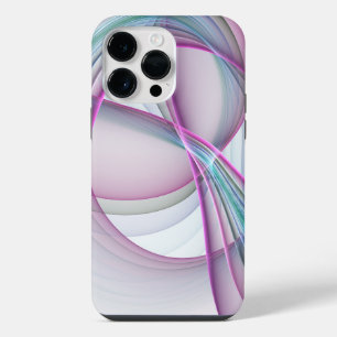 In Motion, Modern Abstract Colourful Fractal Art iPhone 14 Pro Max Case