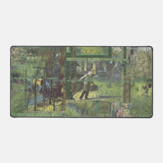 In Motion With Cover — Desk Mat