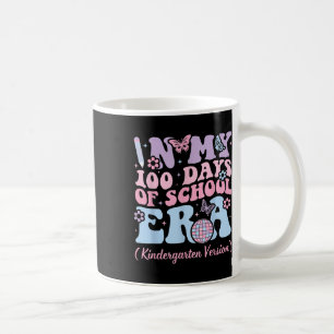 In My 100 Days Of School Era Kids Kindergarten Ver Coffee Mug
