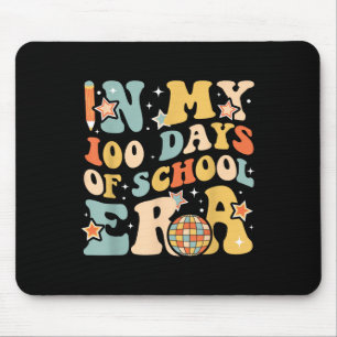 In My 100 Days Of School Era Kids Youths 100th Day Mouse Mat