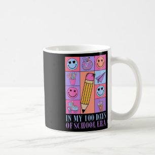 In My 100 Days Of School Era Retro Disco 100th Day Coffee Mug