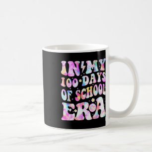 In My 100 Days Of School Era Retro Smile 100th Day Coffee Mug