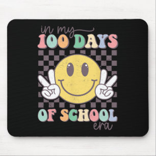In My 100 Days Of School Era Teacher Kid 100th Day Mouse Mat