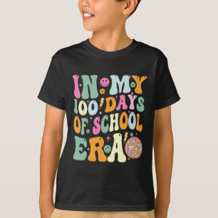 In My 100 Days Of School Era Teacher Kids 100 Days T-Shirt