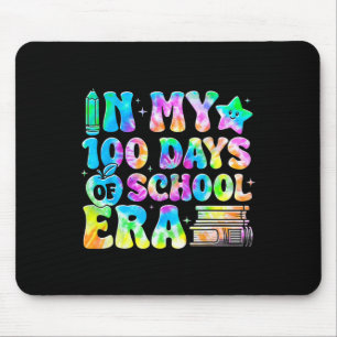 In My 100 Days Of School Era Tie Dye 100th Day Of Mouse Mat