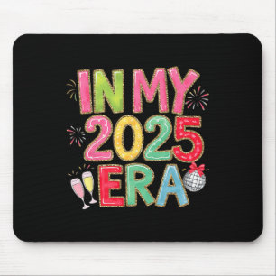 In My 2025 Era Disco Ball New Year Party Friends F Mouse Mat