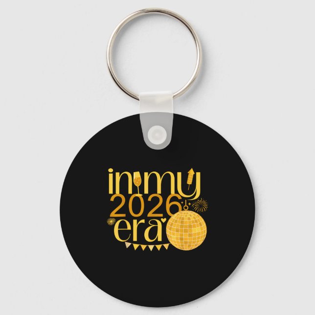 In My 2026 Era Happy New Year Party Countdown Fami Key Ring (Front)