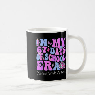 In My 67 Days Of School Era Groovy Second Grade Ve Coffee Mug