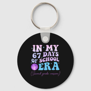 In My 67 Days Of School Era Second Grade Version D Key Ring
