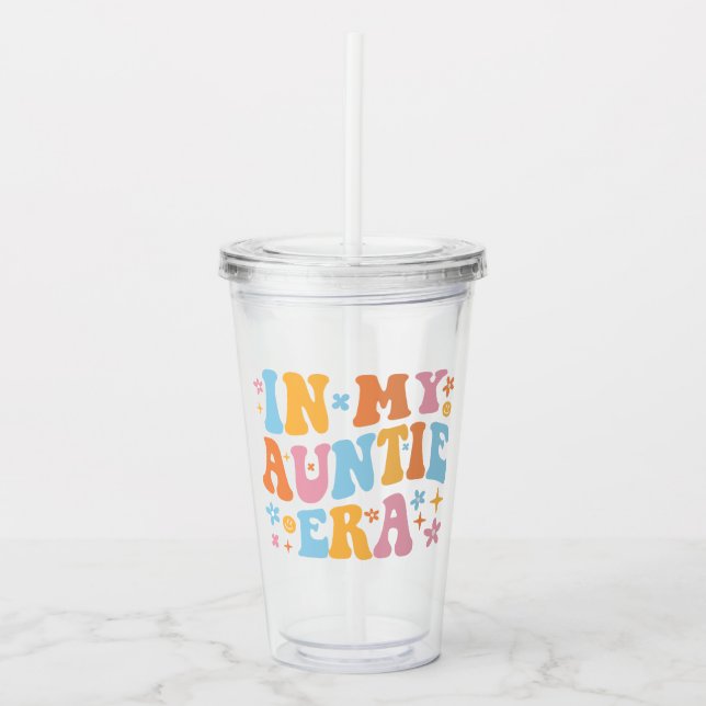 In My Auntie Era I Acrylic Tumbler (Front)