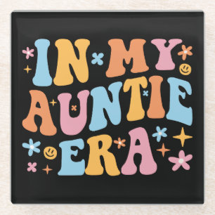 In My Auntie Era I Glass Coaster