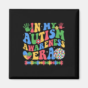 In My Autism Awareness Era Retro Disco In April We Magnet