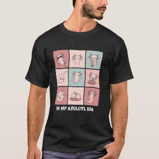 In My Axolotl Era, Salamander Cute Axolotl Kids Bo T-Shirt