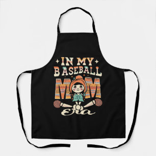 In My Baseball Mum Era Apron