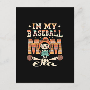 In My Baseball Mum Era Enclosure Card