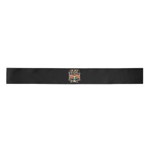 In My Baseball Mum Era Satin Ribbon