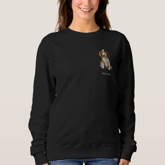 In my Beagle mama era Sweatshirt (Front)