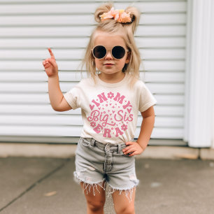 In My Big Sis Era Big Sister Pink T-Shirt
