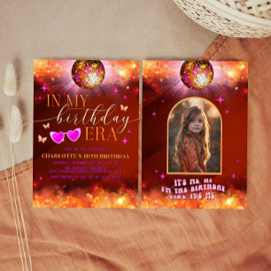 In My Birthday Era Invitation - Teen Birthday Girl