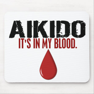In My Blood AIKIDO Mouse Mat