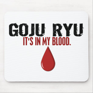 In My Blood GOJU RYU Mouse Mat