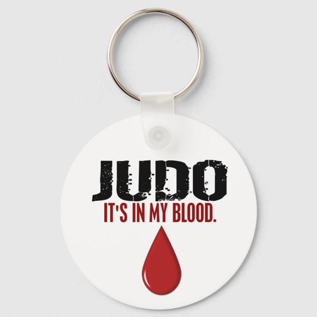 In My Blood JUDO Key Ring (Front)