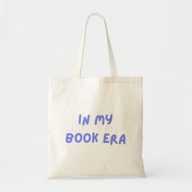 IN MY BOOK ERA – Tote Bag ❤️‍ (Front)