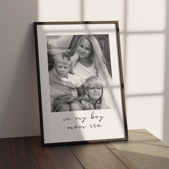 In My Boy Mum Era Custom Photo Personalised Poster (Creator Uploaded)