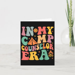 In My Camp Counsellor Era Groovy Summer Camp Couns Card