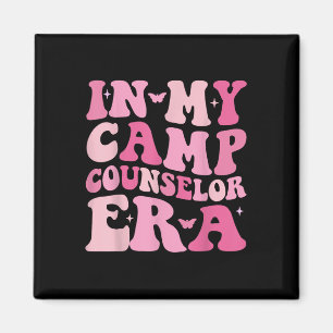 In My Camp Counsellor Era Retro Summer Vacation Ca Magnet