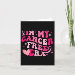 In My Cancer Free Era Breast Cancer Awareness Surv Card