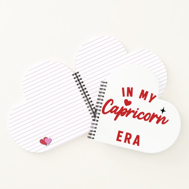 In My Capricorn Era Notebook personalised gift  (Inside)
