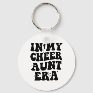 In My Cheer Aunt Era Cheerleading Girls Teens Groo Key Ring