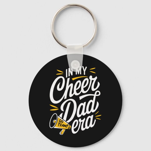 In My Cheer Dad Era  Key Ring (Front)