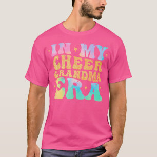 In My Cheer Grandma Era Cheerleading Football Mum T-Shirt